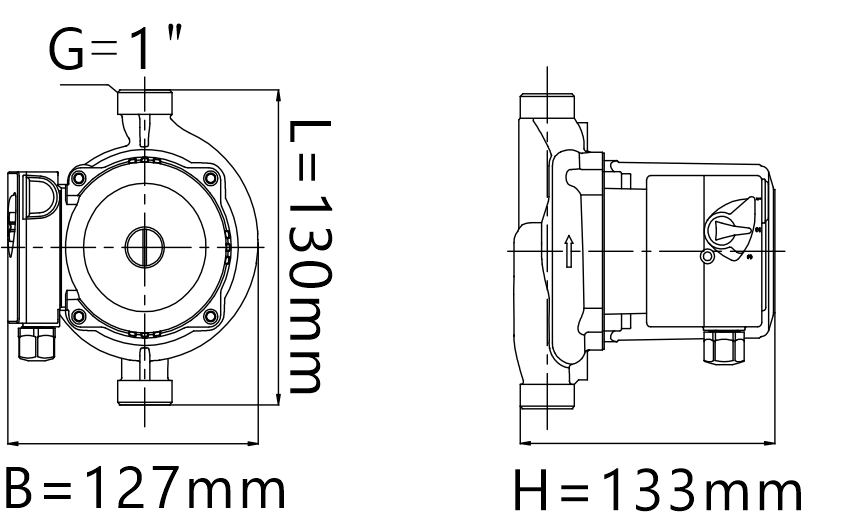 HRS(15/4130)(15/6130) Cold And Hot Water Circulation Pump Buy HRS
